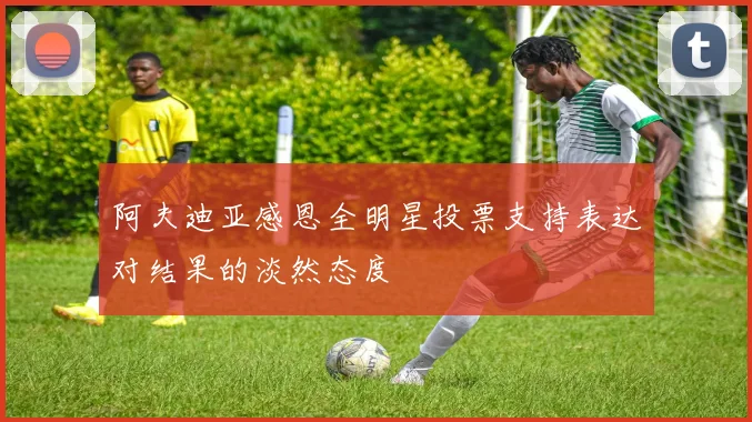 阿夫迪亚感恩全明星投票支持表达对结果的淡然态度
