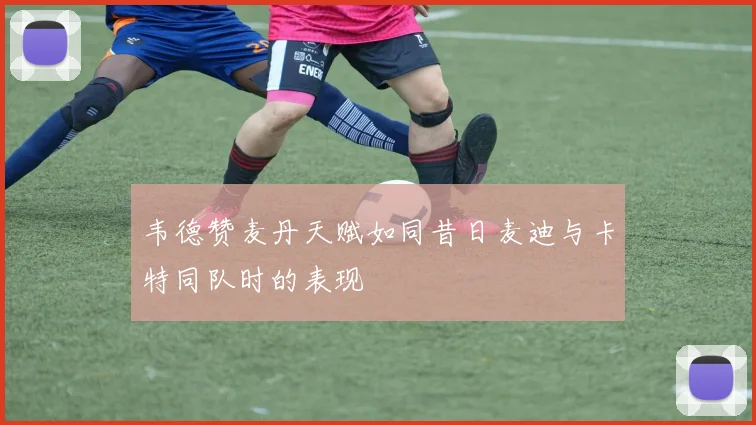 韦德赞麦丹天赋如同昔日麦迪与卡特同队时的表现